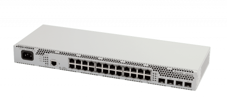MES2324 коммутатор доступа - L3, 24 порта 1 Гбит/с, 4 порта 10 Гбит/с, питание AC
