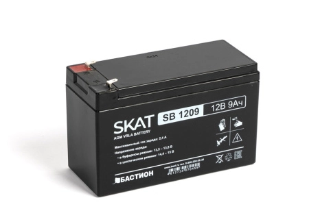 Аккумулятор свинцово-кислотный SKAT SB 1209