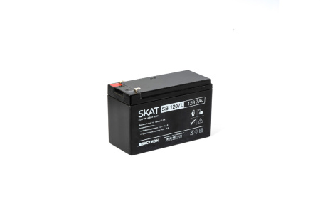 Аккумулятор свинцово-кислотный SKAT SB 1207L  от компании Opticom