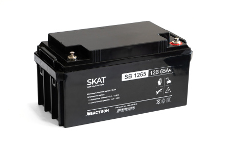 Аккумулятор свинцово-кислотный SKAT SB 1265  от компании Opticom