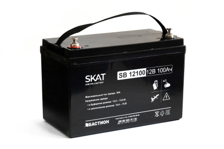 Аккумулятор свинцово-кислотный SKAT SB 12100  от компании Opticom
