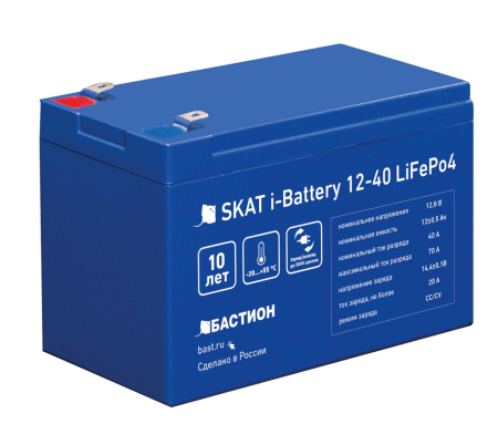 Li-Ion АКБ SKAT i-Battery 12-40 LiFePo4  от компании Opticom