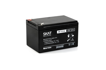 Аккумулятор свинцово-кислотный SKAT SB 1212L  от компании Opticom