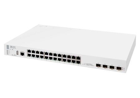 MES3400I-24 промышленный коммутатор - L3, 24 порта 1G, 4 порта 10G
